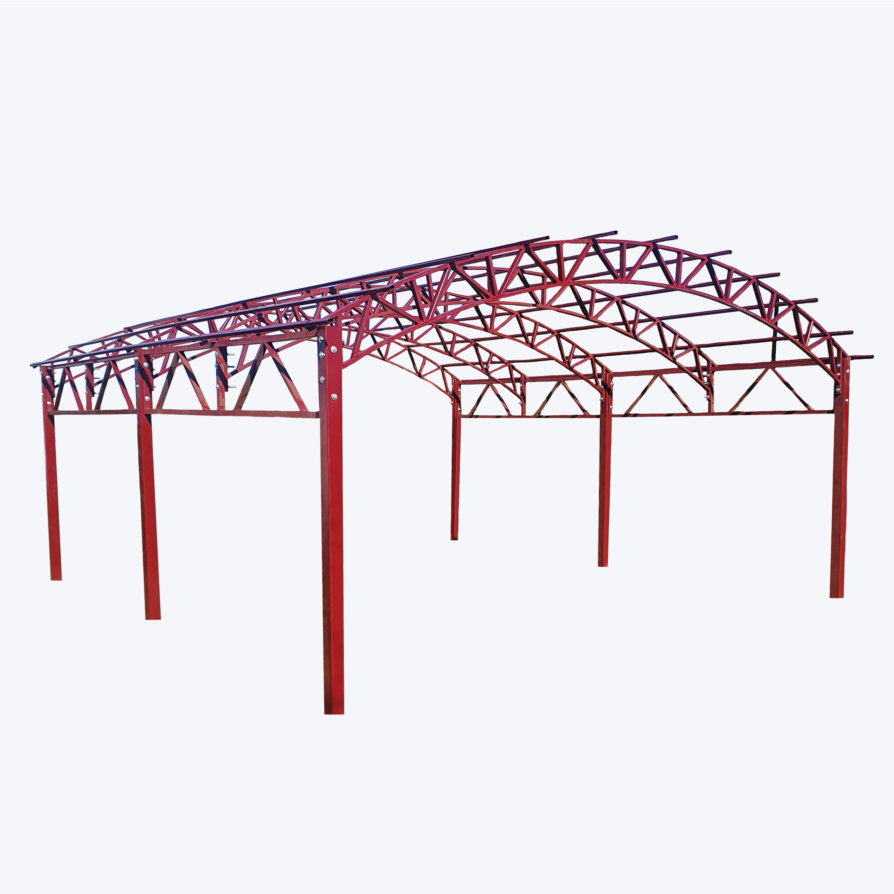 Каталог готовых металлоконструкций в Пензе – Сборные металлические навесы,  каркасы, гаражи, типовые фермы от производителя